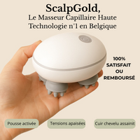 ScalpGold-Masseur du cuir chevelu à lumière rouge