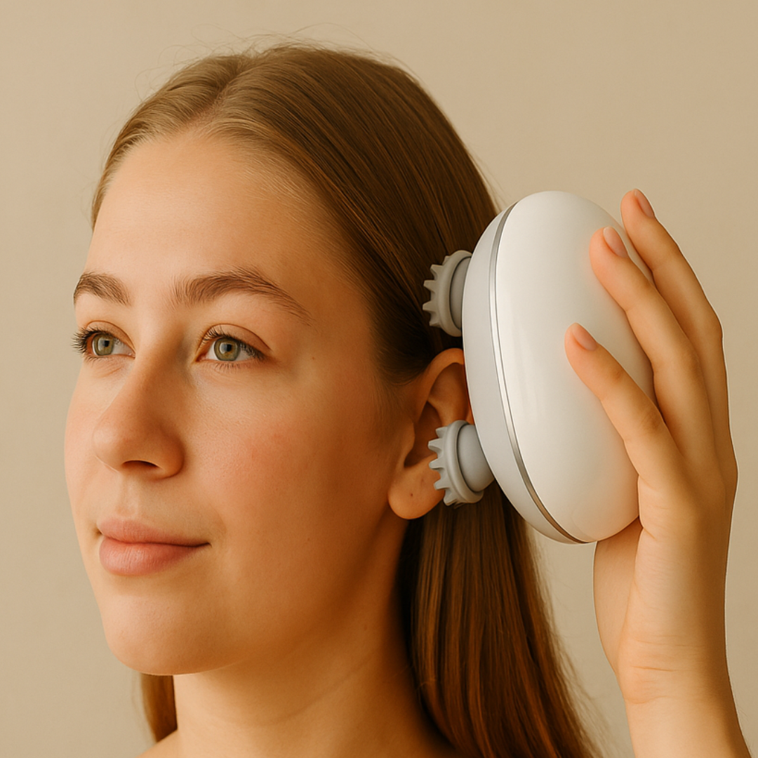 ScalpGold-Masseur du cuir chevelu à lumière rouge